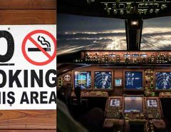 What happens if you smoke on a plane