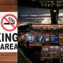 What happens if you smoke on a plane