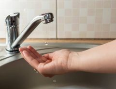 How do you fix an airlock in a water pipe?