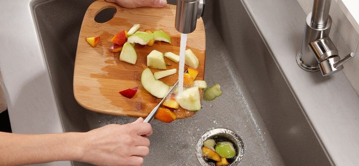 What foods should I avoid putting in a garbage disposal