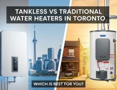 Which water heater is more energy efficient in Toronto winters
