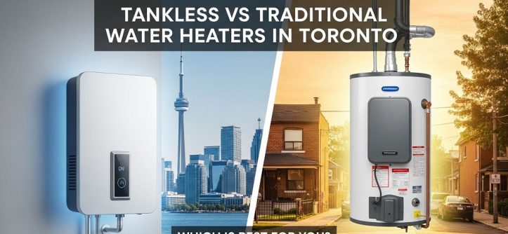Which water heater is more energy efficient in Toronto winters