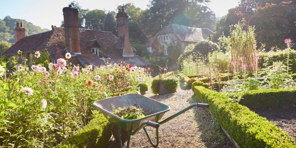 How much maintenance does an English garden require