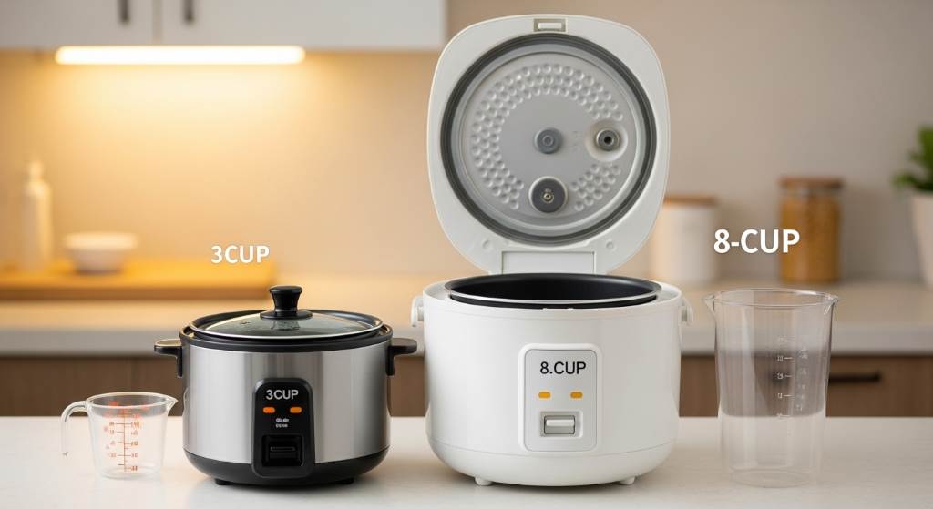Capacity Rice Cooker Logo How Rice Cooker Capacity Affects Cooking Results - Accure Home