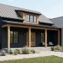 Custom home design trends showing indoor outdoor living space